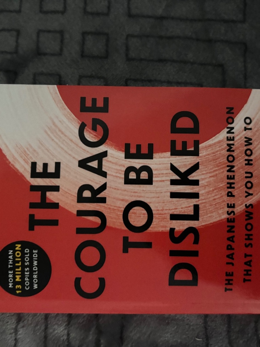 The courage to be disliked book